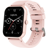 Smartwatch LCD, BT5.2 IP68, różowy