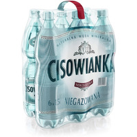 Woda CISOWIANKA 1.5l niegazowana zgrzewka 6 szt. KAUCJA