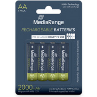 Akumulator MEDIARANGE AA, NiMH, 2000mAh, blister, 4 szt