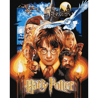 Malowanie po numerach IDEYKA, 40x50cm, metallic, Harry Potter: Plakat, 1 szt
