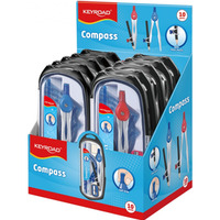 Zestaw geometryczny KEYROAD Vivi, 8 element�w, display, mix kolor�w