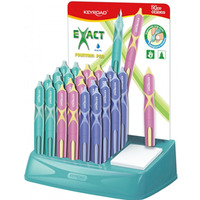 Pi�ro wieczne KEYROAD Exact, 24 szt. + 1 gratis, display, mix kolor�w pastelowych