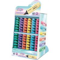 Zakre�lacz KEYROAD Pastel, 72 szt., display, mix kolor�w