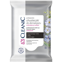 Chusteczki do demakija�u CLEANIC, profesjonalne, 10 szt