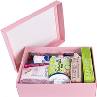 Zestaw higieniczny dla kobiet DONAU HOME, w pude�ku, r�owy