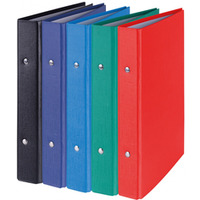 Segregator ringowy DONAU, PP, A5/2R/20mm, mix kolor�w