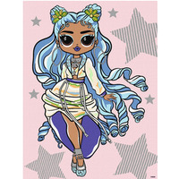 Malowanie po numerach IDEYKA, 30x40cm, L.O.L. Surprise! Fashion Missy, 1 szt., w pude�ku