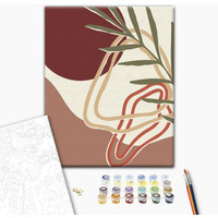 Malowanie po numerach BRUSHME, 40x50 cm, tryptyk pastelowy art 1, 1 szt., w pude�ku