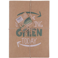 Zeszyt ECONOVO, z recyklingu, A5, 32 kart., 70gsm, 2 szt., naturalny