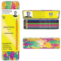 Kredki CARAN D'ACHE Germanier, 13 szt., w pude�ku, mix kolor�w
