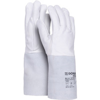 R�kawice spawalnicze DONAU SAFETY DS-WELTIG, TIG, sk�ra kozia, rozm. 8/M, bia�o-szare