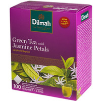 Herbata DILMAH, zielona, ja�minowa, 100 torebek