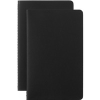 Zestaw 2 zeszyt�w MOLESKINE Smart Cahier, L, 13x21cm, w linie, czarny