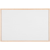 Tablica sucho�cieralna niemagnetyczna BI-OFFICE, lakierowana, 60x90cm, rama drewniana