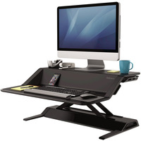 Stanowisko do pracy Sit-Stand Lotus - czarne 7901 FELLOWES