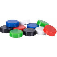 Magnesy do tablic Q-CONNECT, okr�g�e, 20mm, 10szt, mix kolor�w