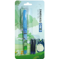 Pi�ro wieczne LINC Funtoon, +2 wk�ady, blister, niebieskie