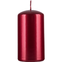 �wieca s�upek DONAU HOME Standard Lakier, 60x115mm, czerwony metaliczny po�ysk