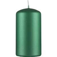 �wieca s�upek DONAU HOME Standard Lakier, 60x115mm, zielony metaliczny mat