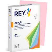 Papier ksero REY ADAGIO, A4, 160gsm, 89 r�owy pastel *RYADA160X475 R100, 250 ark