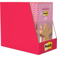 Karteczki samoprzylepne POST-IT? Notes Jingle (EMHOL25-JN-MC), 4 wzory, 50 ark./bloczek, 48 bloczk�w, mix kolor�wblister pack