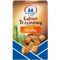 Cukier trzcinowy DIAMANT, w kostkach, 500g