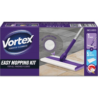 Zestaw z mopem myj�cym VORTEX, mop i 5 suchych chusteczek