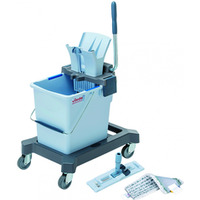 Zestaw VILEDA Professional UltraSpeed Pro, w�zek jednowiaderkowy z wk�adem r-MicroLite Max mop