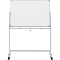 Tablica mobilna sucho�. -magn. OFFICE PRODUCTS, dwustronna, lakierowana, rama aluminiowa, 120x60cm, bia�a