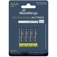 Akumulator MEDIARANGE AAA, NiMH, 800mAh, blister, 4 szt