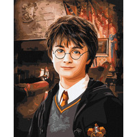 Malowanie po numerach IDEYKA, 40x50cm, Harry Potter: Pok�j wsp�lny Gryffindoru, 1 szt
