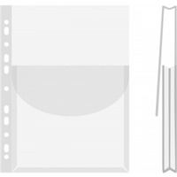 Koszulka na katalogi z klapk� OFFICE PRODUCTS, PP, A4, 180mikr., 10szt