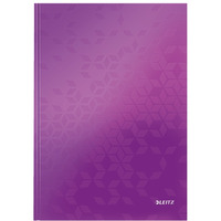 Brulion w kratk� A4 LEITZ WOW fioletowy 46261062