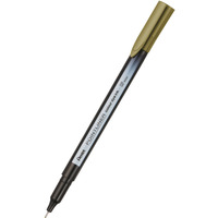 Cienkopis pointliner colour, z�oto-br�zowy z tuszem na bazie wody, S40-E4 PENTEL