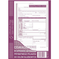 811-3 O�wiad.w spraw.u�yw.pryw pojazd.MICHALCZYK I PROKOP