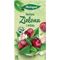 Herbata HERBAPOL Zielona z wi�ni� 20t