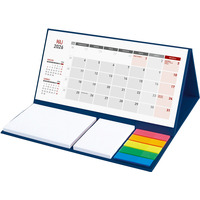 Kalendarz z notesem miesi�czny klejony KB064B granat 2026 WOKӣ NAS