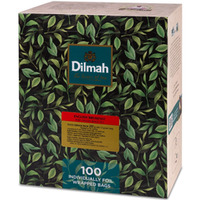 Herbata DILMAH English breakfast 100 kopert x2g czarna z zawieszk�