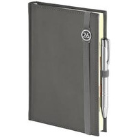 Kalendarz Piko z gumk� szary z a�urow� dat�wk� B5 tygodniowy z notesem WOKӣ NAS