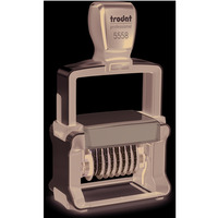Numerator bez wk�adki, samotuszuj�ca piecz�tka z 8 cyframi, 5558 8/5mm TRODAT