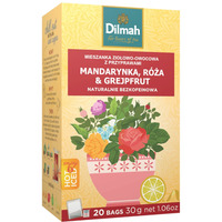 Herbata DILMAH mandarynka, r�a i grejpfrut 20t zio�owo-owocowa