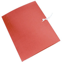 Teczka kartonowa wi�zana czerw 1824-331-010