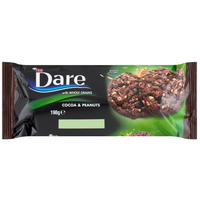 Ciastka pe�noziarniste z kakao i orzeszkami Dare 198 g