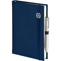 Kalendarz Piko z gumk� granatowy z a�urow� dat�wk� B5 tygodniowy z notesem WOKӣ NAS