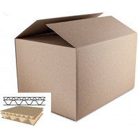 Karton wysy�kowy/klapowy DOTTS 452x320x263 515g. tektura 5-warstw szara