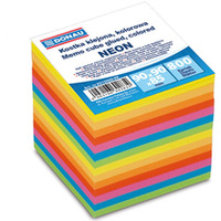 Bloczek kostka klejona 9x9x9cm neon mix kolor oko�o 800k 8315000-99 DONAU