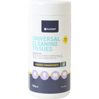 Chusteczki do czyszczenia plastik�w, szk�a i obud�w PLATINET PFS5855 100szt