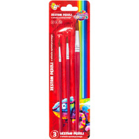 Zestaw p�dzli 3 sztuki z w�osia syntetycznego nr: 2, 6, 12 Sweet Colours 60768 OTOCKI