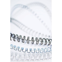 Grzbiety drutowe biale 12mm (100szt) 53270 FELLOWES (81-100 kartek) 1/2