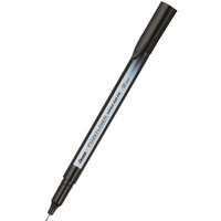 Cienkopis pointliner colour, czarny z tuszem na bazie wody, S40-A PENTEL